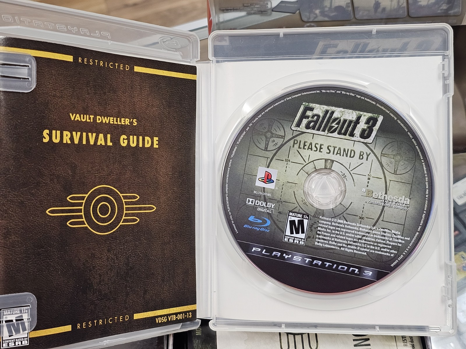 Bethesda Fallout 3 Collector’s Edition MetalPak Case for Sony PlayStation 3