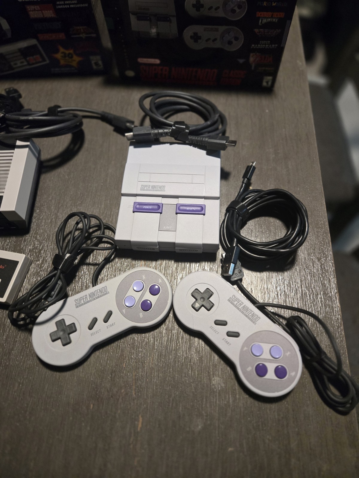 Mini Console Lot. Classic Nintendo NES,SNES, And Playstation