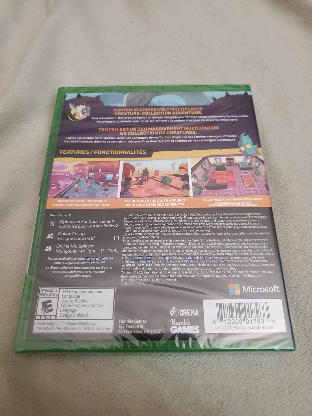 Temtem – Xbox Series X – US Version – Rare – New