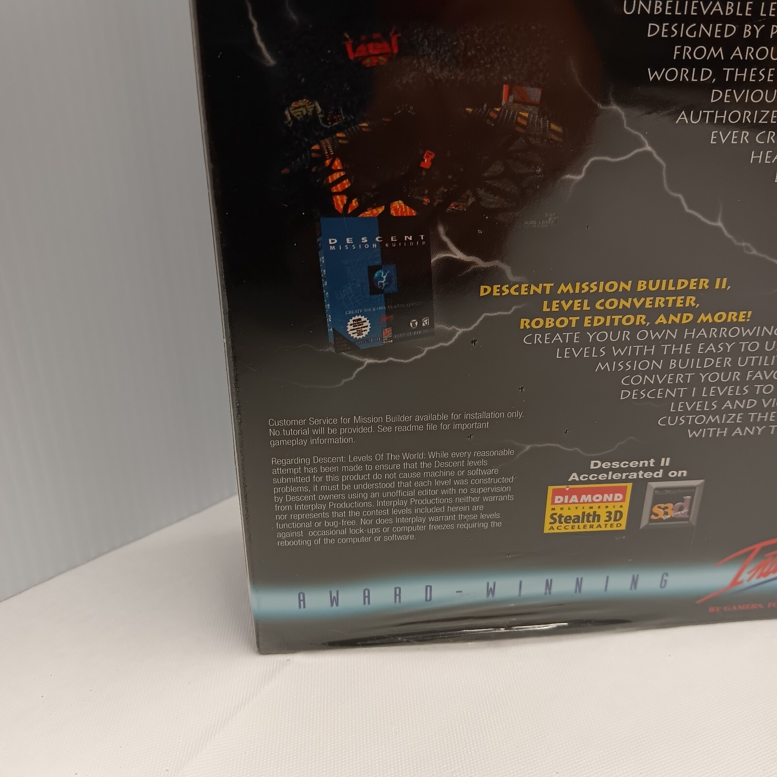 Descent I & II: The Definitive Collection Windows 95 New Factory Sealed PC, 1997