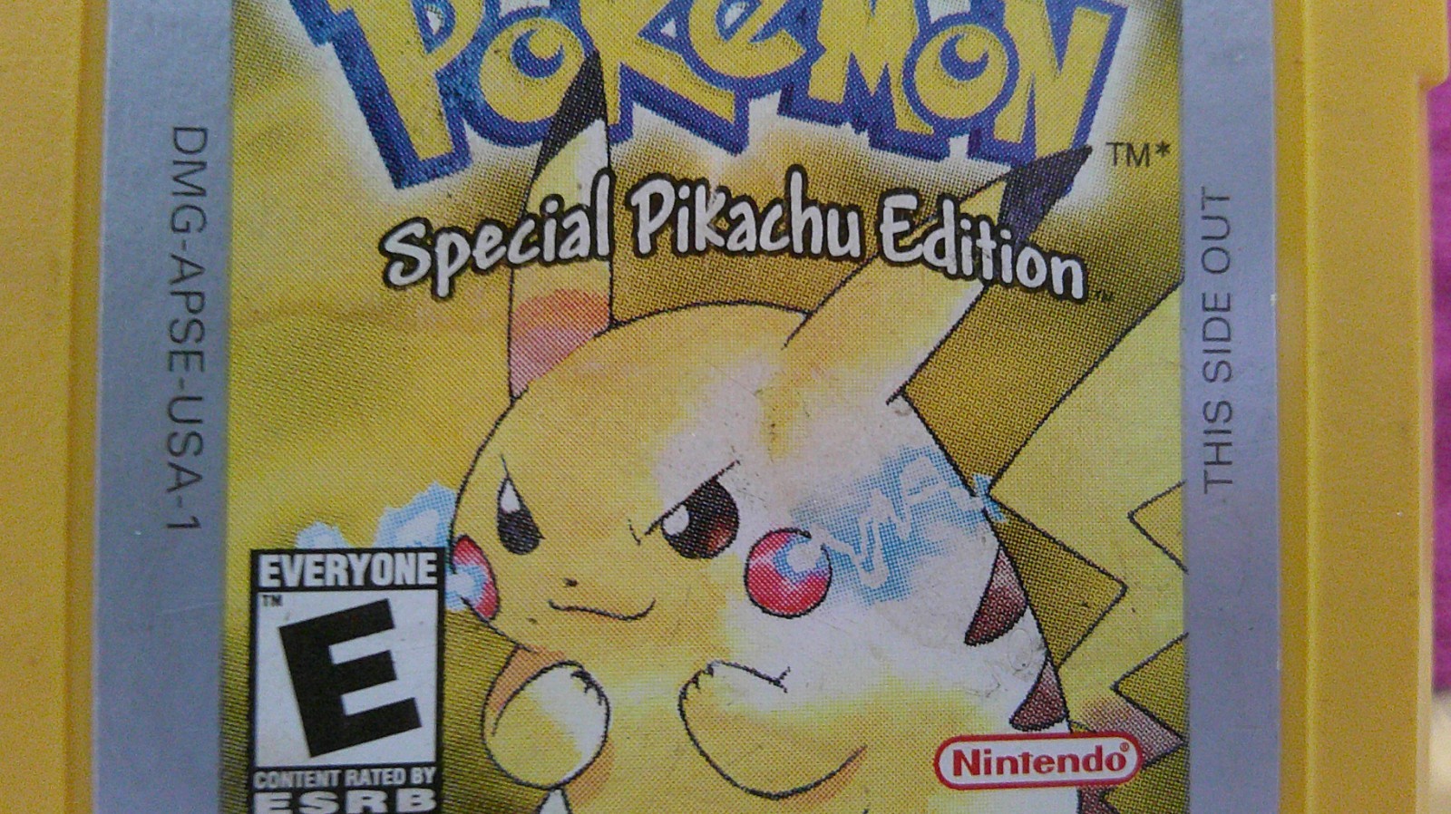 Pokemon Yellow Special Pikachu Edition (Nintendo Game Boy, 1999) Working Tested