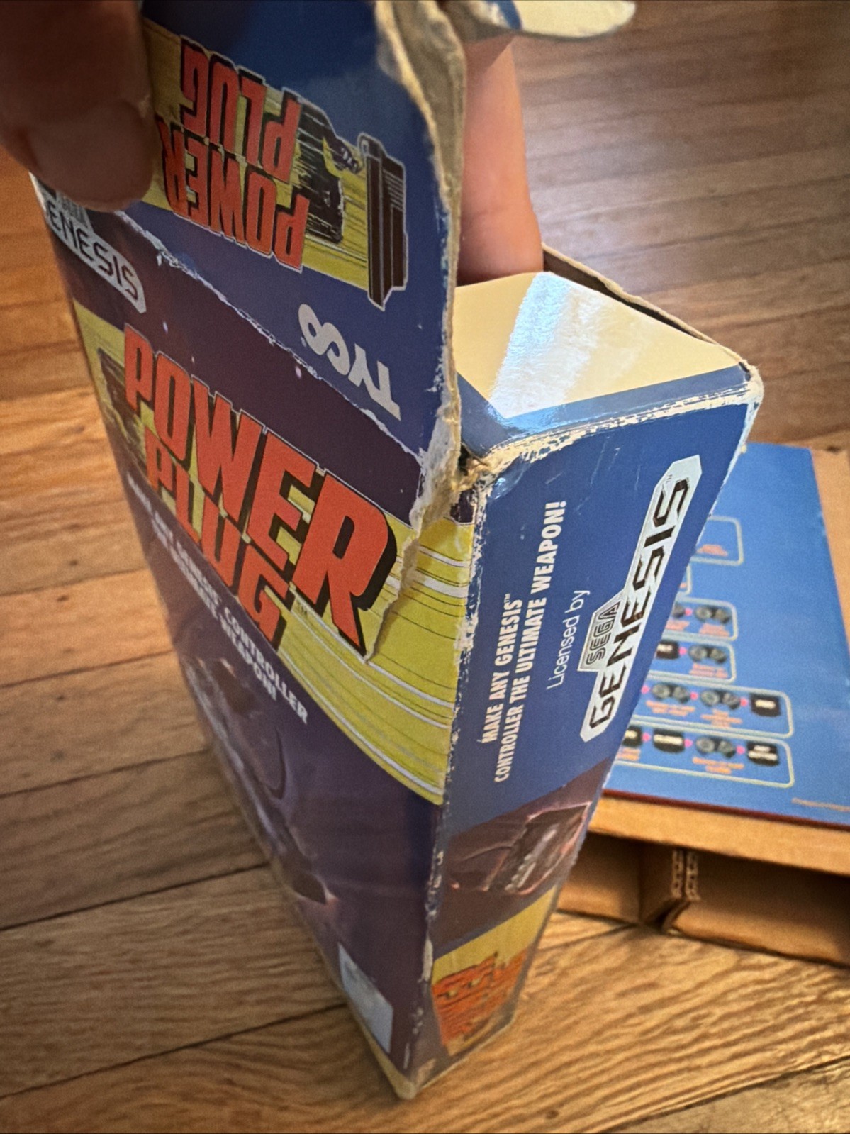 Tyco Sega Genesis Power Plug in Box CIB W/ Manual – TESTED & WORKING – FREE SHIP