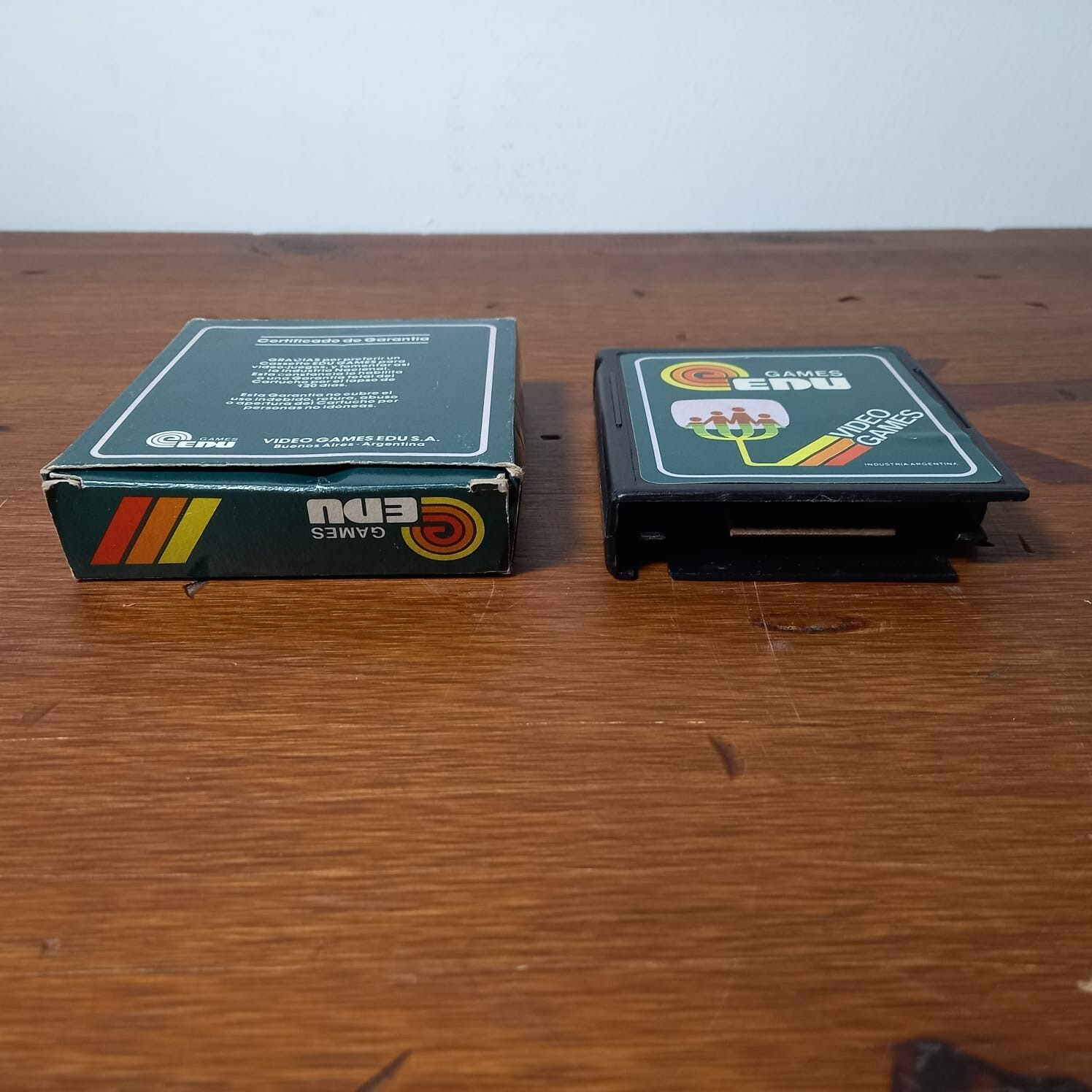 Vintage Atari 2600 Clone Argentina Rare Edu Games Bootleg