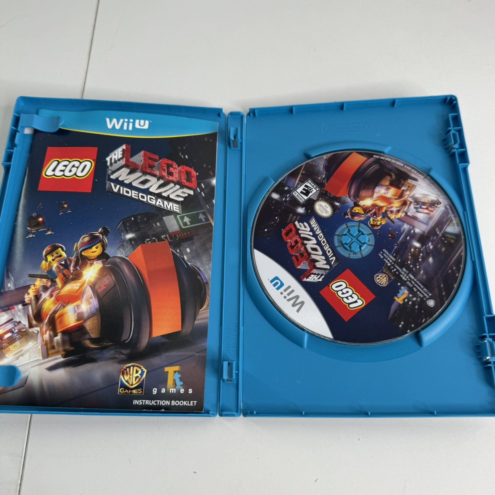 Lot of 3 Nintendo WiiU Wii U Lego Jurassic world, Lego movie, City undercover