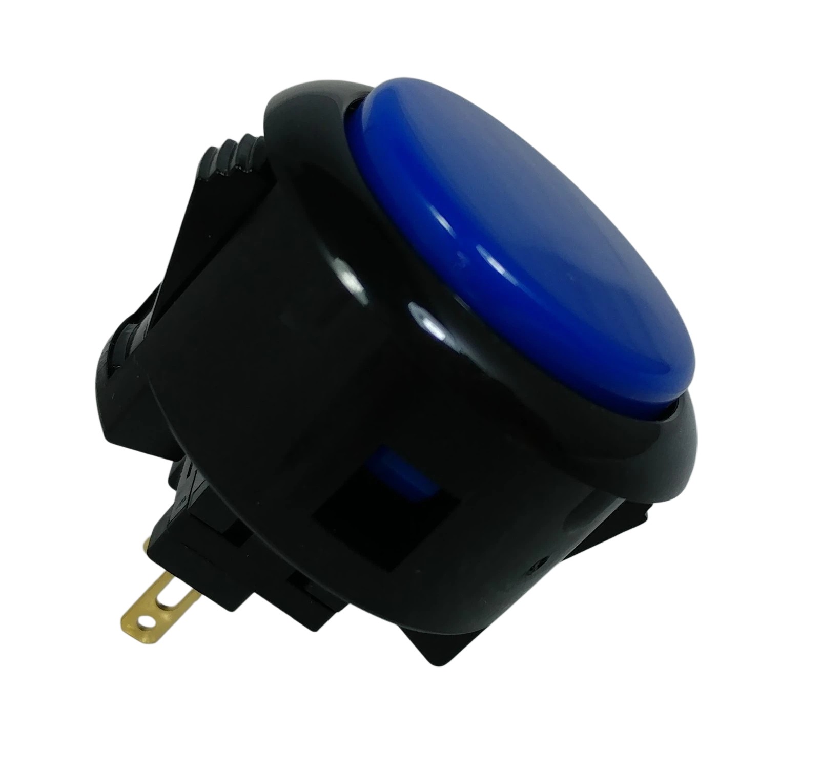 Japan Sanwa Mix Buttons Black/Royal Blue-Red x 8 pcs Video Arcade Game Parts