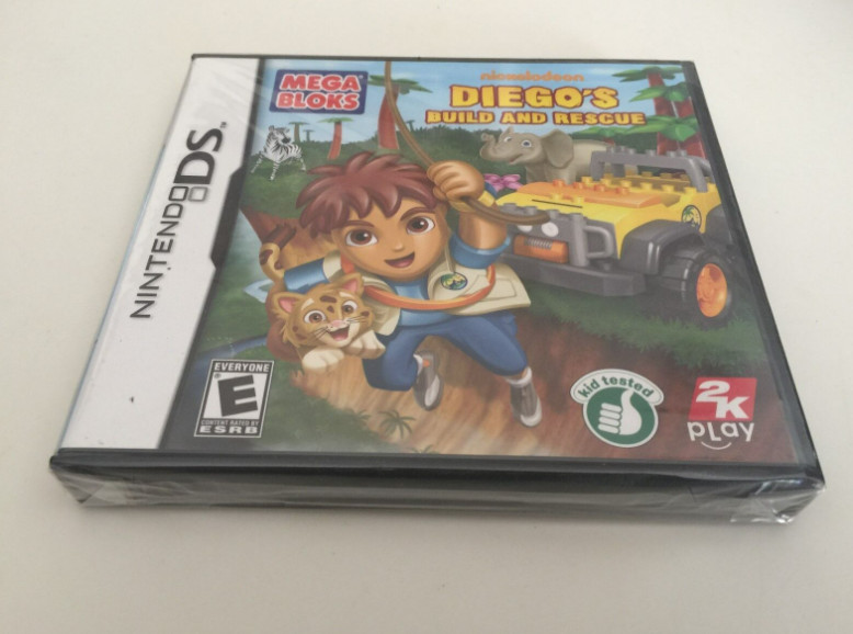 Mega Bloks: Diego’s Build and Rescue (Nintendo DS, 2010) DS NEW