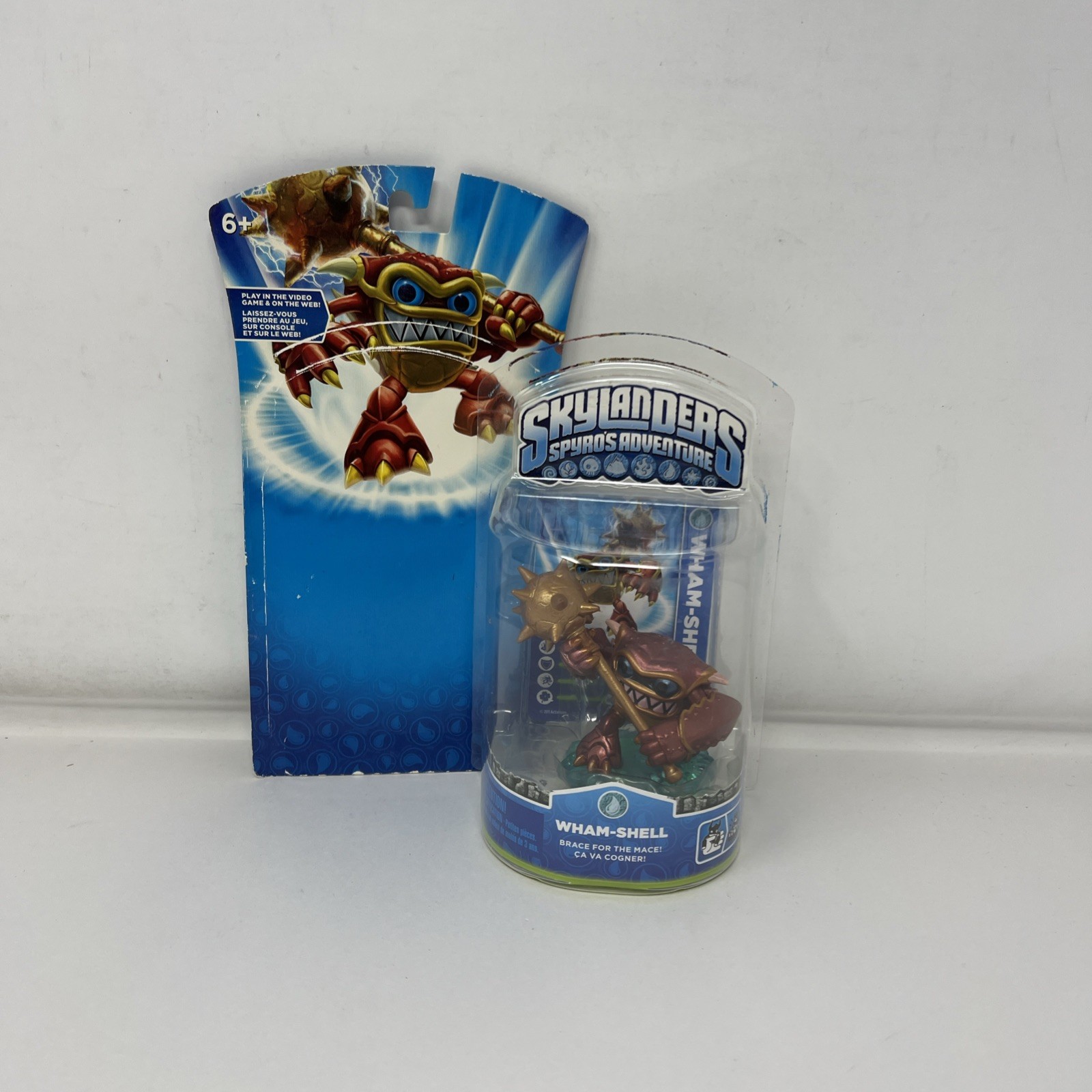 Skylanders Wham-Shell Series 1 Green Base Unplayed Bubble Detached Read