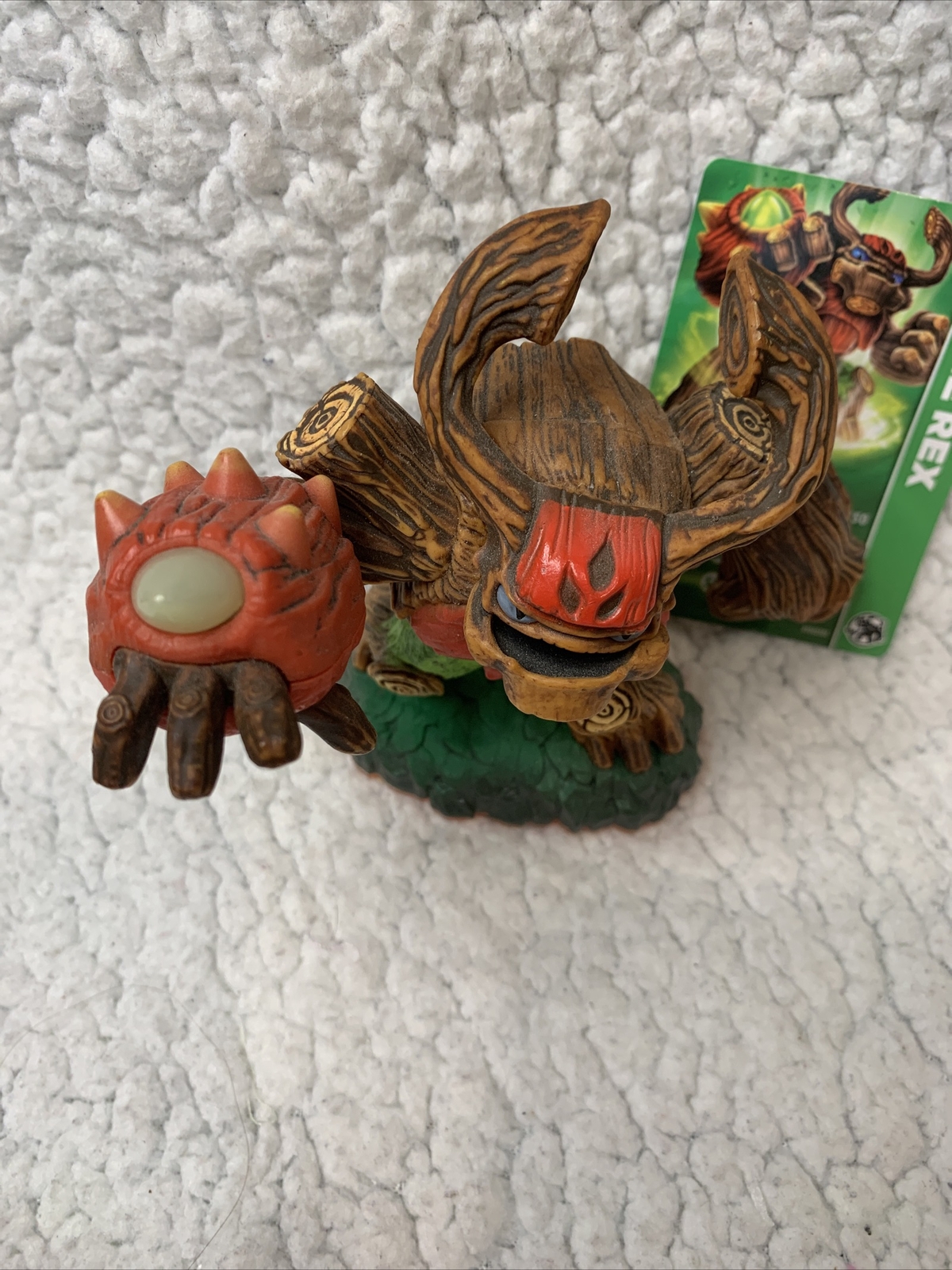 Skylanders Giants Tree Rex Character Figure And Card Orange Base 85002888