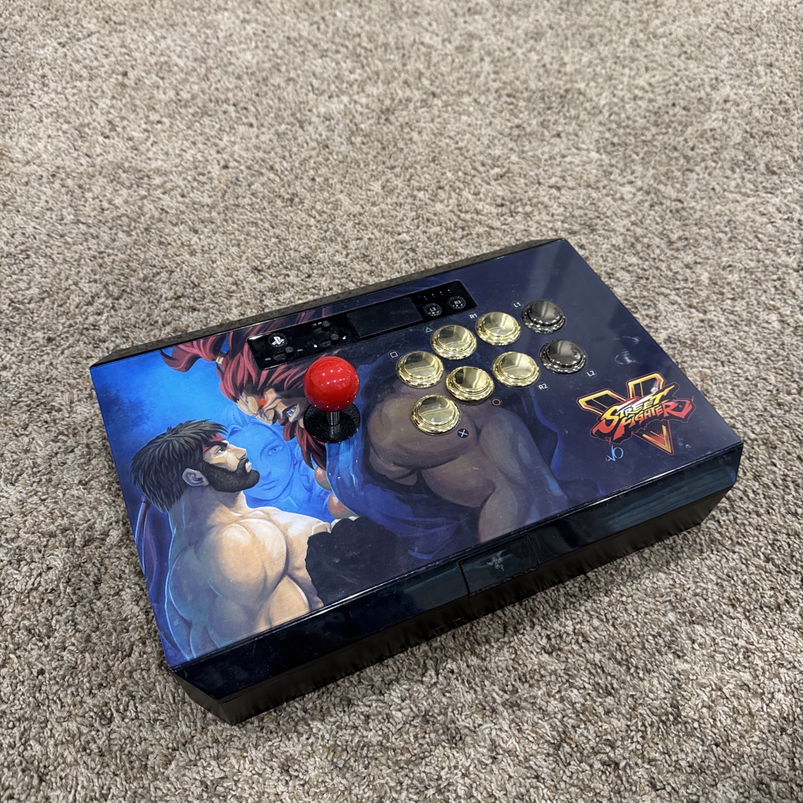 Razer Panthera Street Fighter V SFV SF5 arcade stick PS3 PS4 PS5 PC EXC++