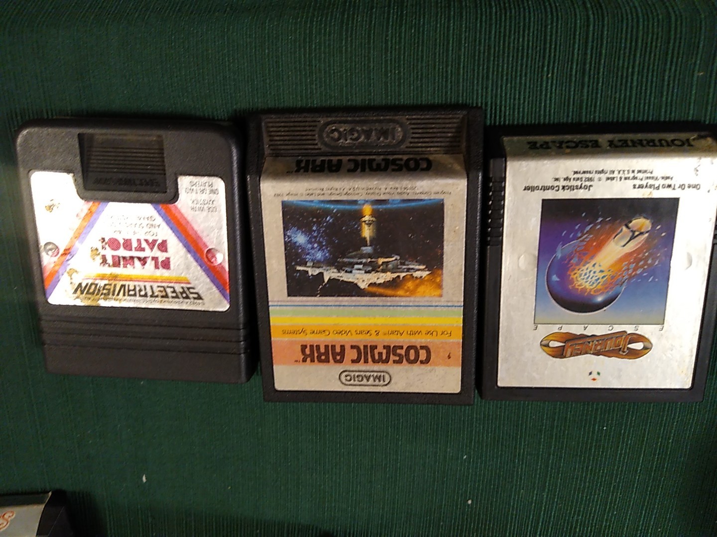 Journey Escape, Cosmic Ark IMAGIC & Planet Patrol Spectravision (Atari 2600,’82)