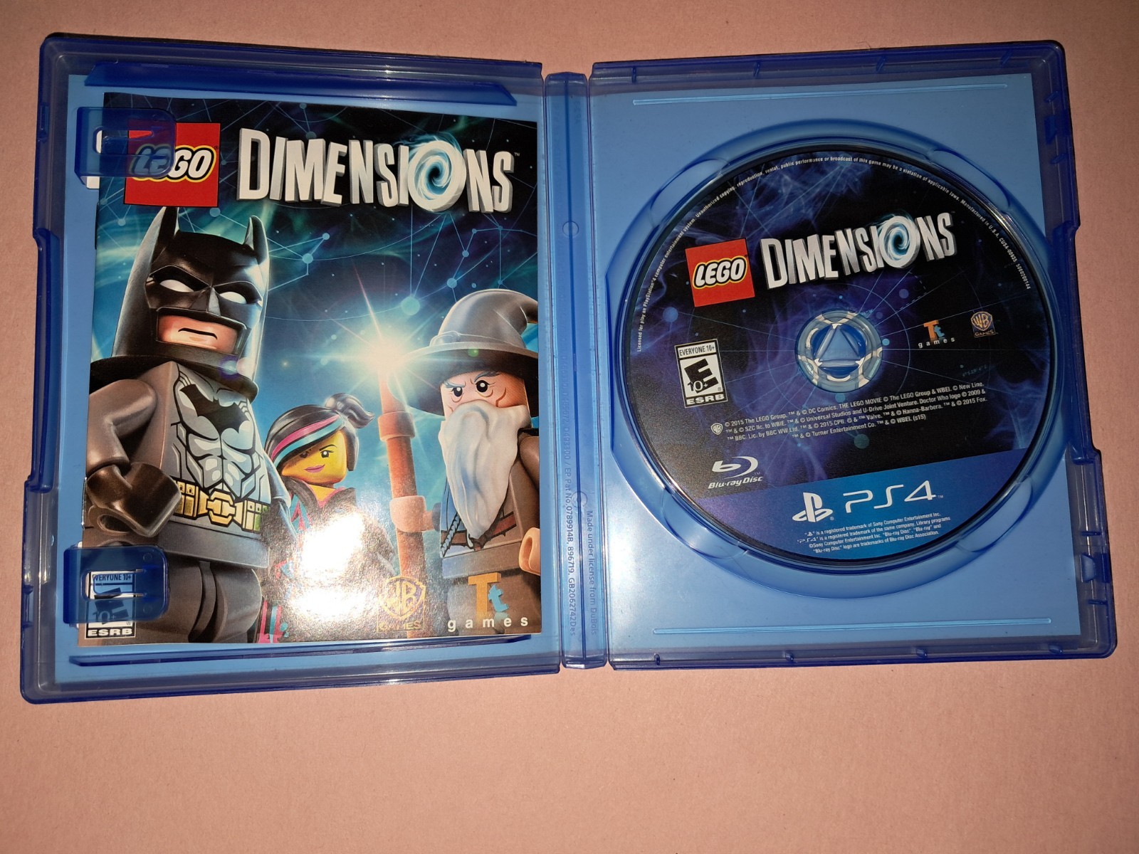 Bulk LEGO Lot 6lb 3oz + PS4 Dimensions Portal Ninjago Marvel DC No Minifigs