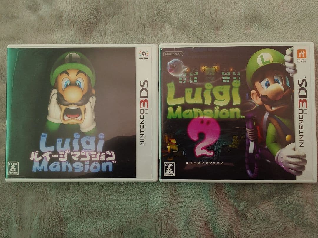 3DS Luigi’s Mansion 1 & 2 Set [Pur d Item – Condition Varies]