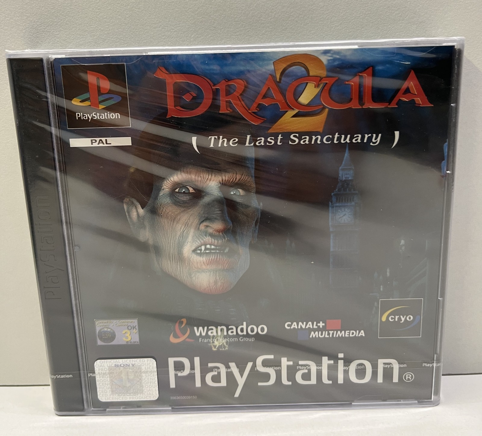 DRACULA 2 THE LAST SANCTUARY PLAYSTATION PS1 PAL NEW FACTORY SEALED 2000