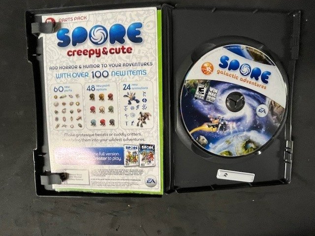 Spore Software Lot Galactic Adventures, Creature Creator, Spore – PC/Mac