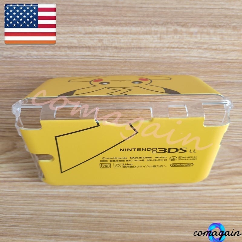 Hard Shell Protective Case Cover For Nintendo 3DS XL 3DS LL Old Model Pikachu