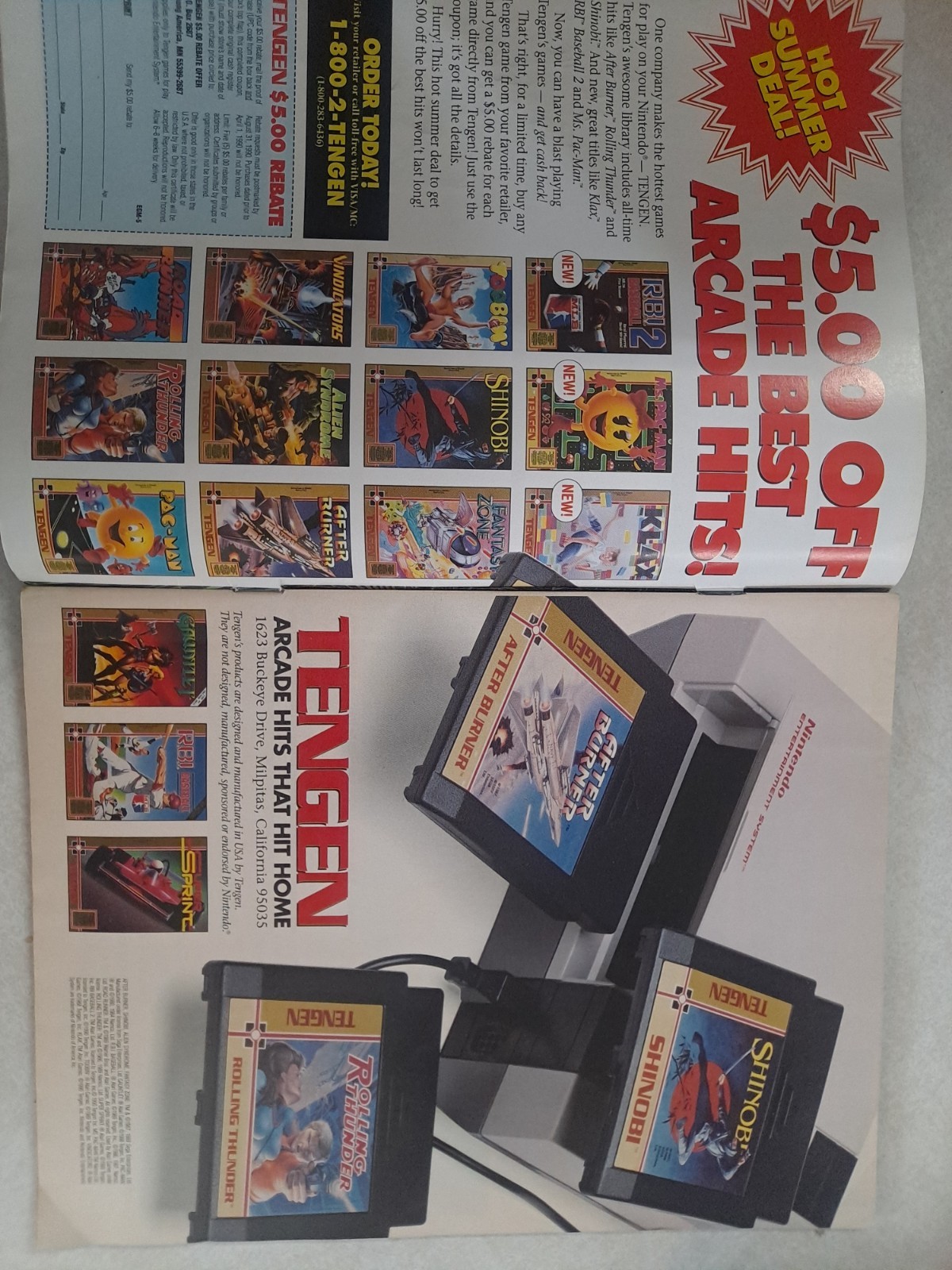 Electronic Gaming Monthly # 11 Mafat Conspiracy EGM June 1990