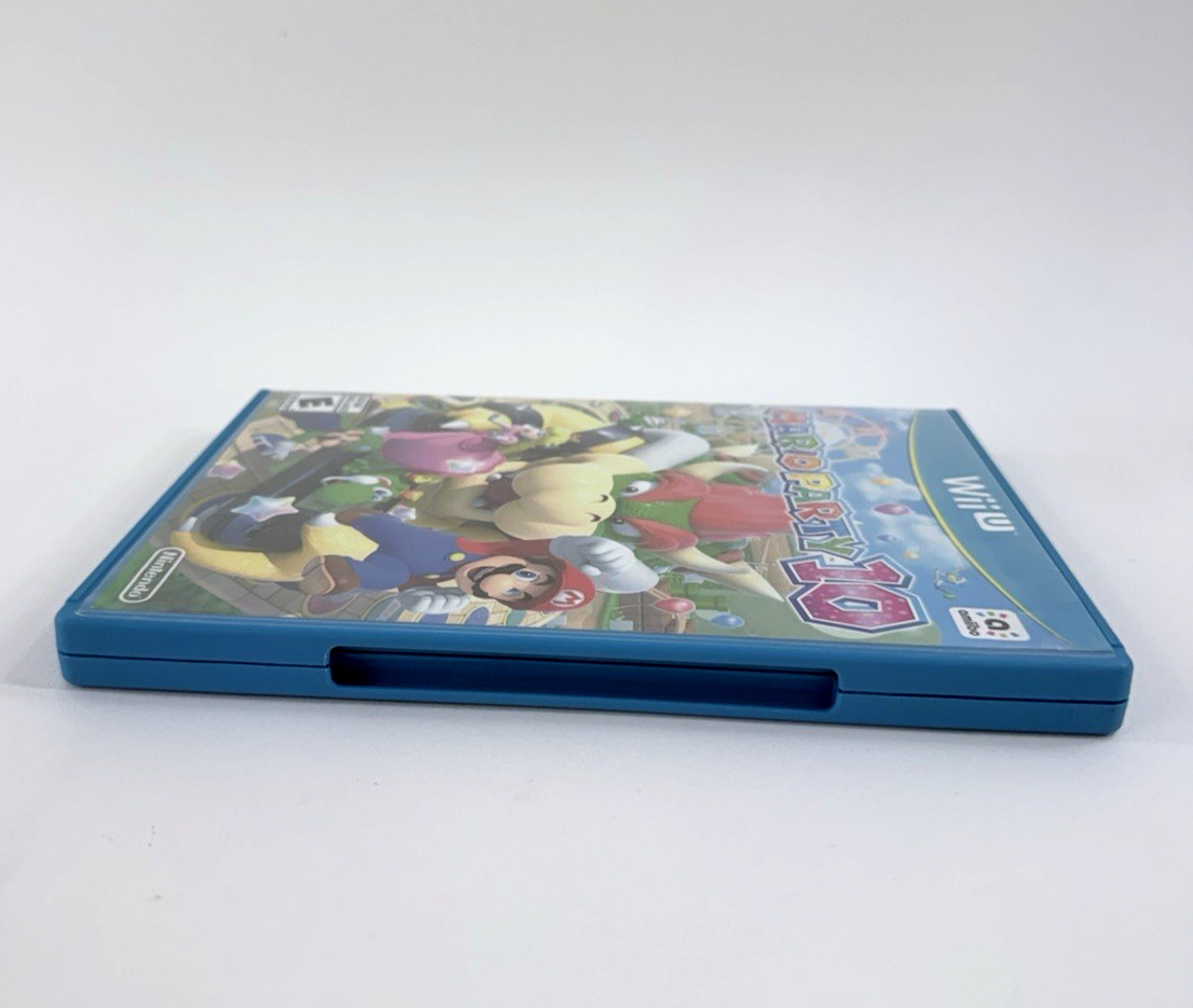 Mario Party 10 (Nintendo Wii U, 2015) Game Case Manual – Tested and Working
