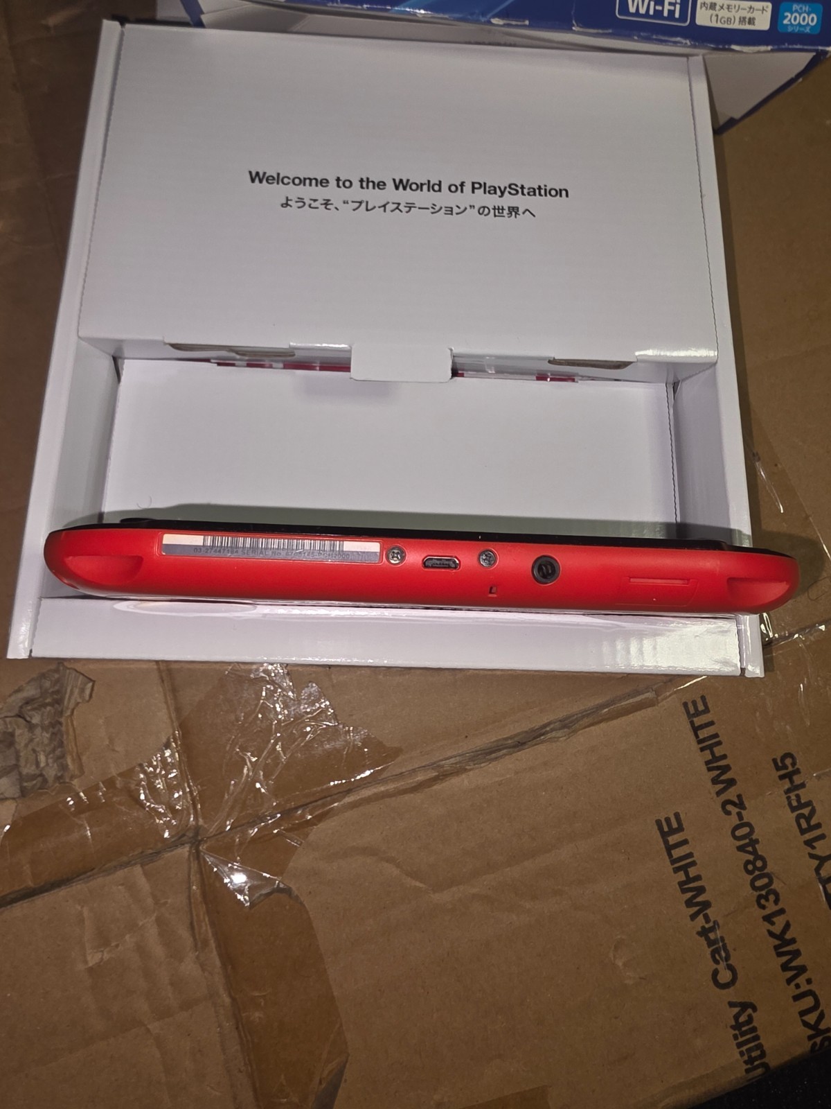ps vita 2000 black and red