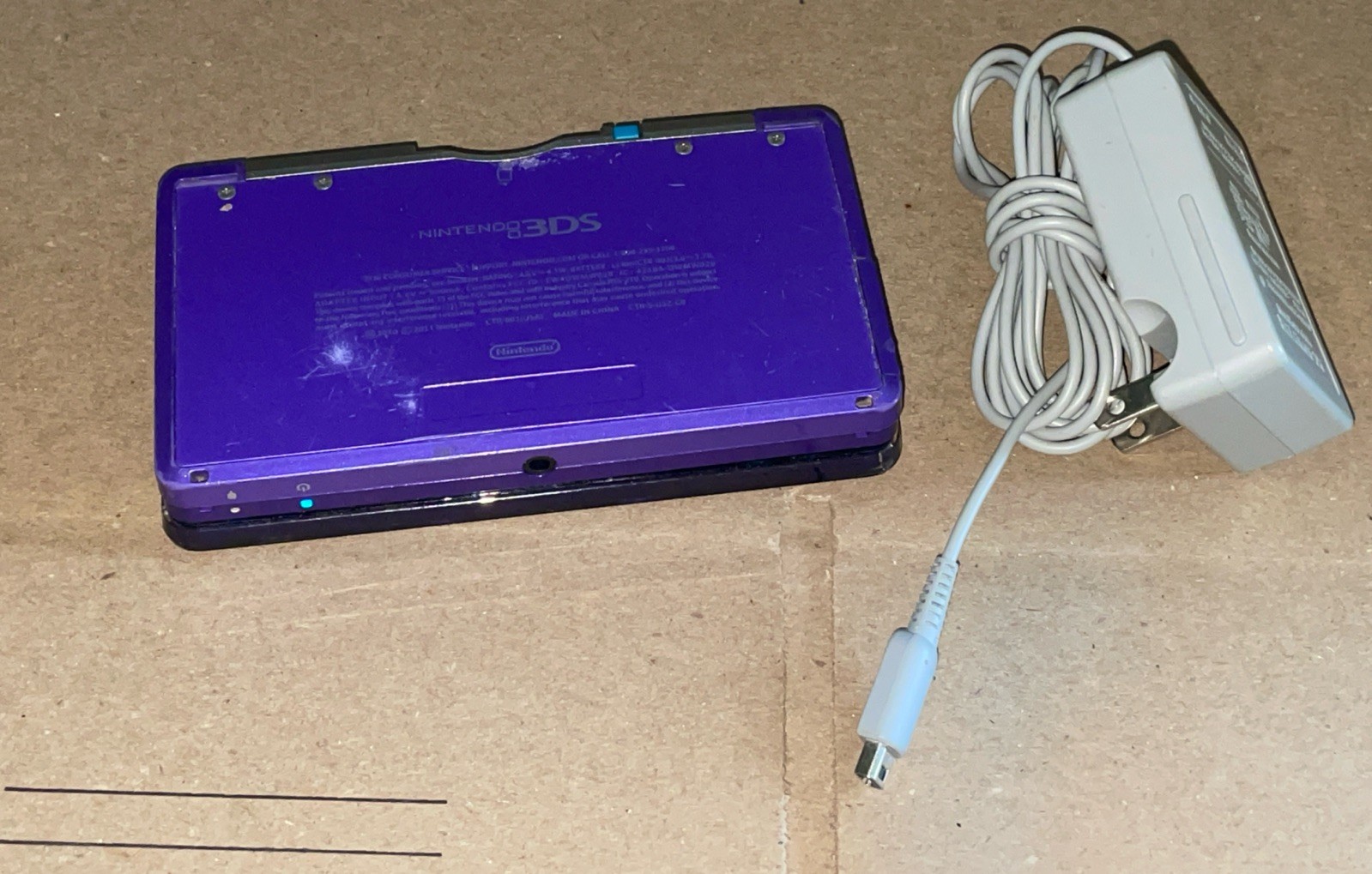 Nintendo 3DS Midnight Purple Portable Gaming Console