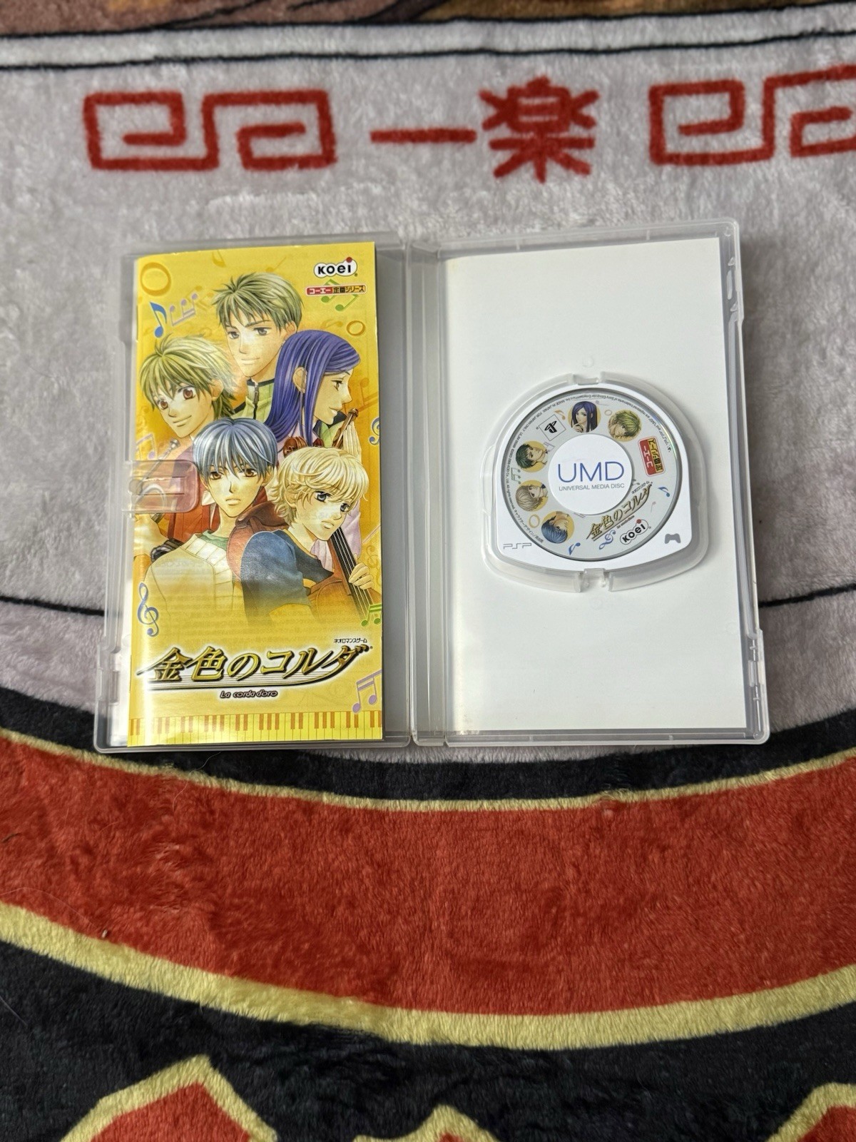 Koei Kin’iro no Corda PSP NTSC-J Japan Simulation Music Game with Manual
