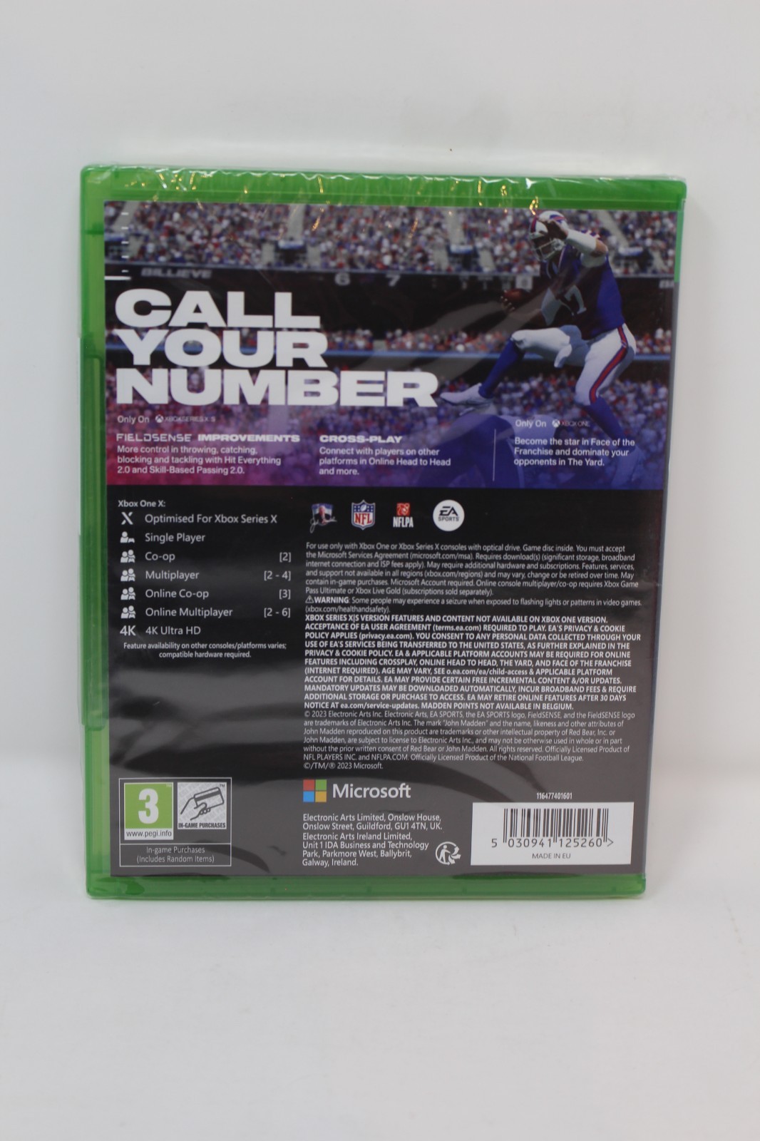 EA Sports Madden NFL 24 Microsoft XBox One Series X New & Sealed