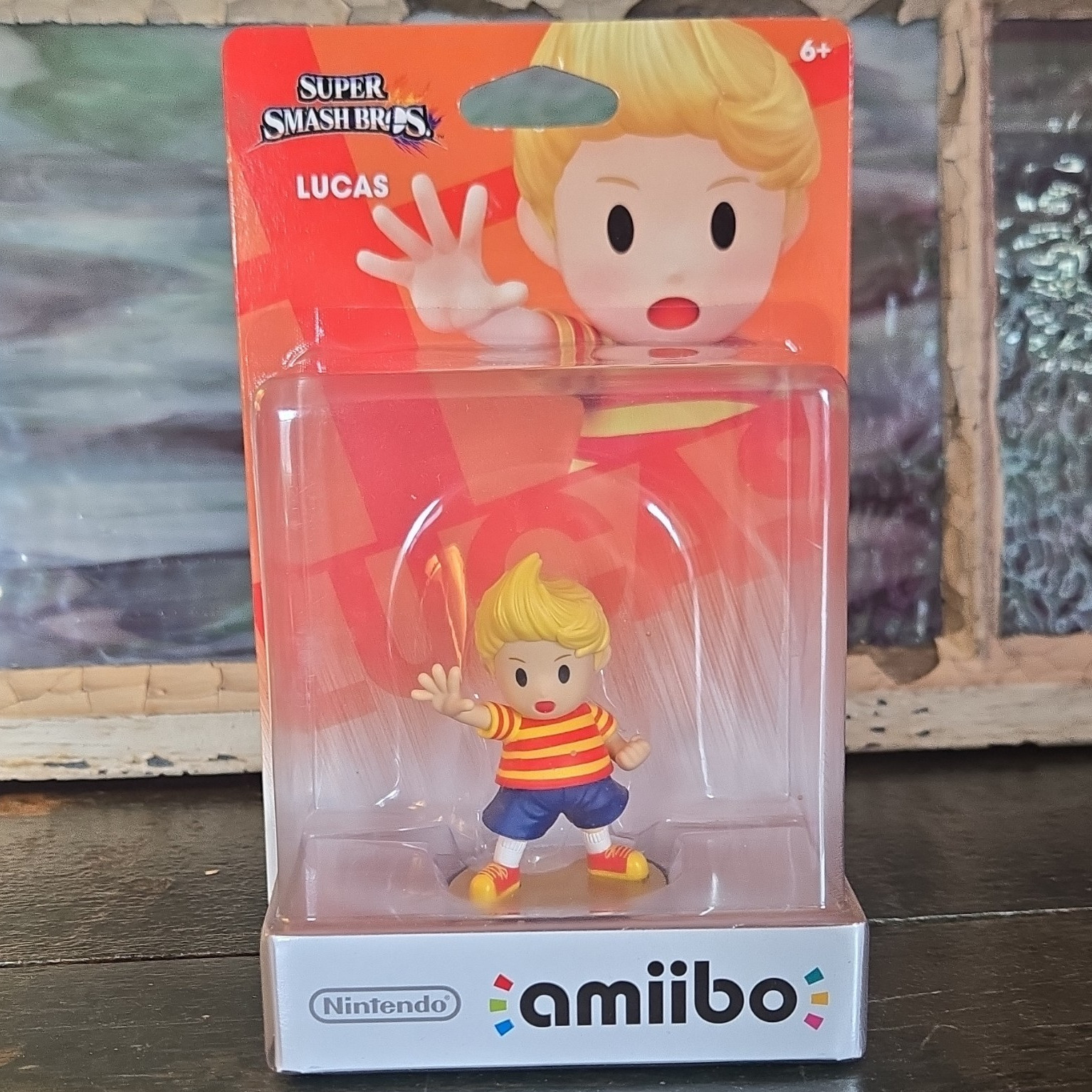 Nintendo amiibo Lucas Collectible Figure for Super Smash Bros. (2015) NVL-C-AACF