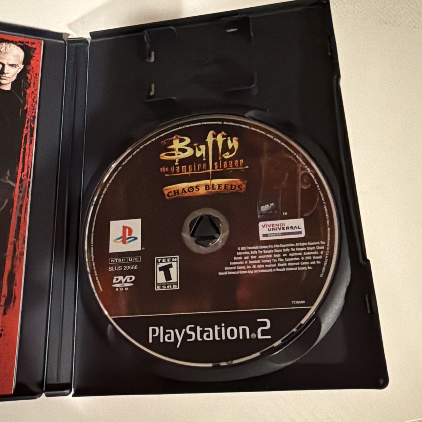 Buffy The Vampire Slayer Chaos Bleeds PlayStation 2 CIB complete registration
