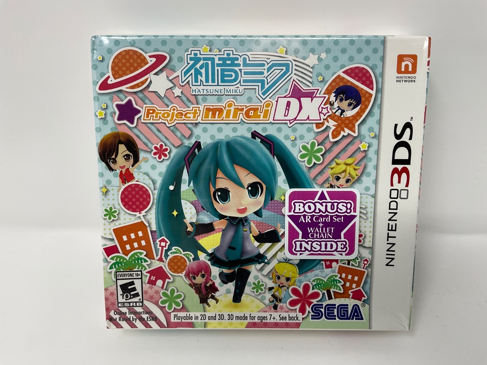 Hatsune Miku: Project Mirai DX (Nintendo 3DS, 2015) Bonus Extras