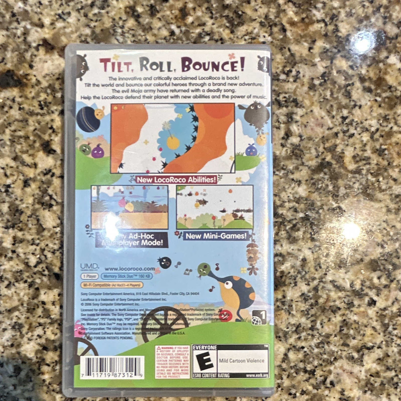 LocoRoco 2 Sony PSP UMD Manual Included NTSC-U/C (US/CA) 2008 E