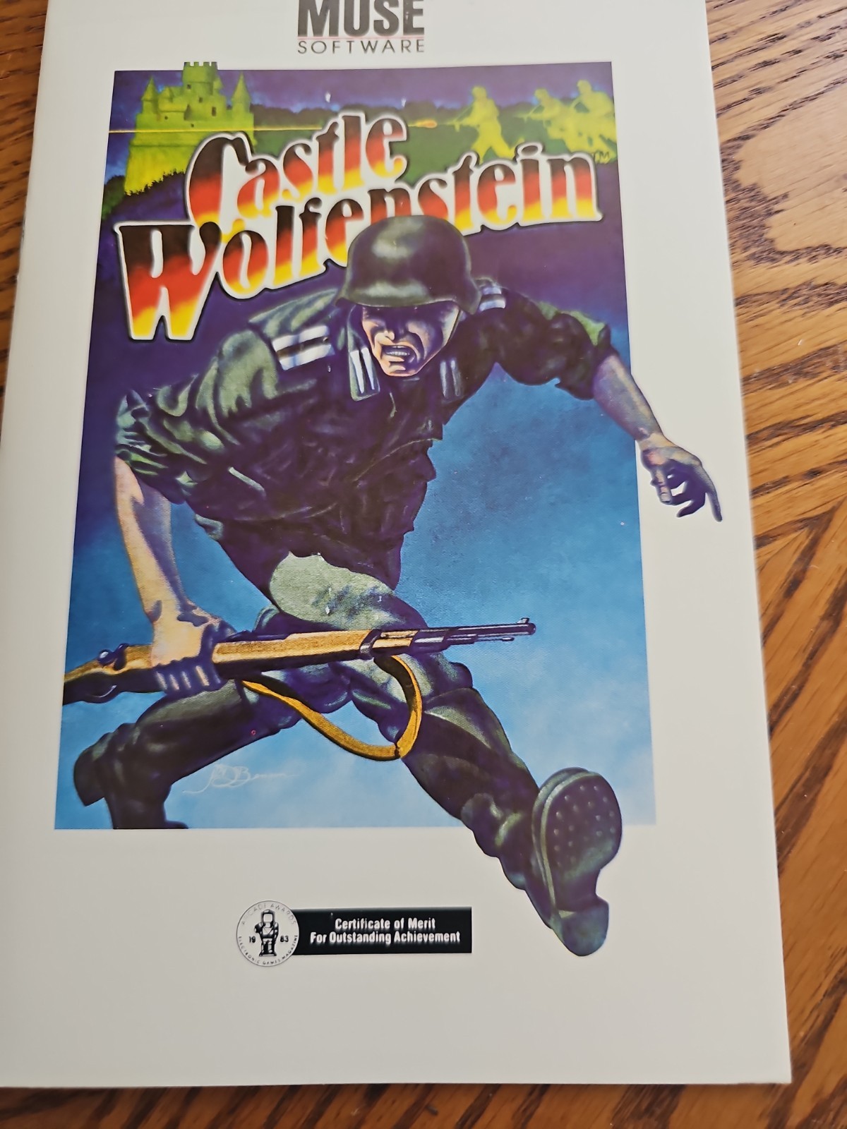 Castle Wolfenstein 1981 Muse software Commodore 64 Computer Game