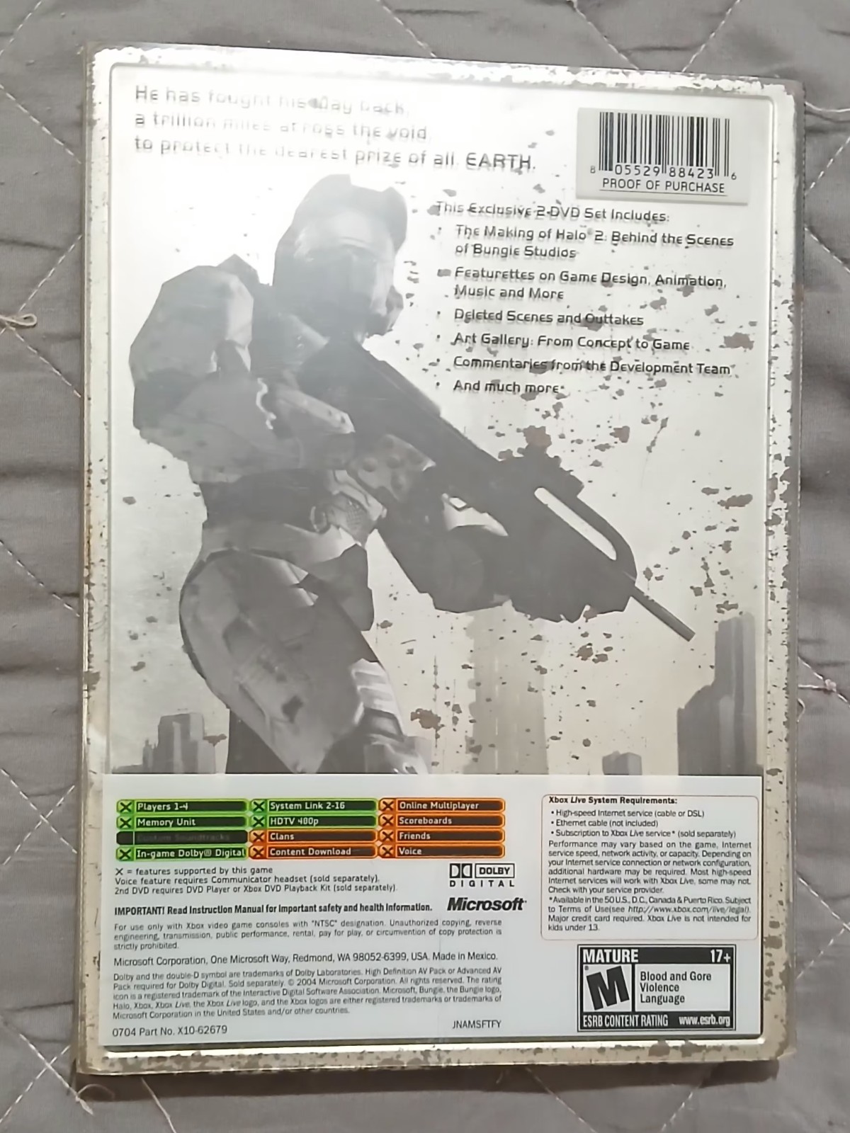 Halo 2 Limited Collector’s Edition Brand New Open Rare