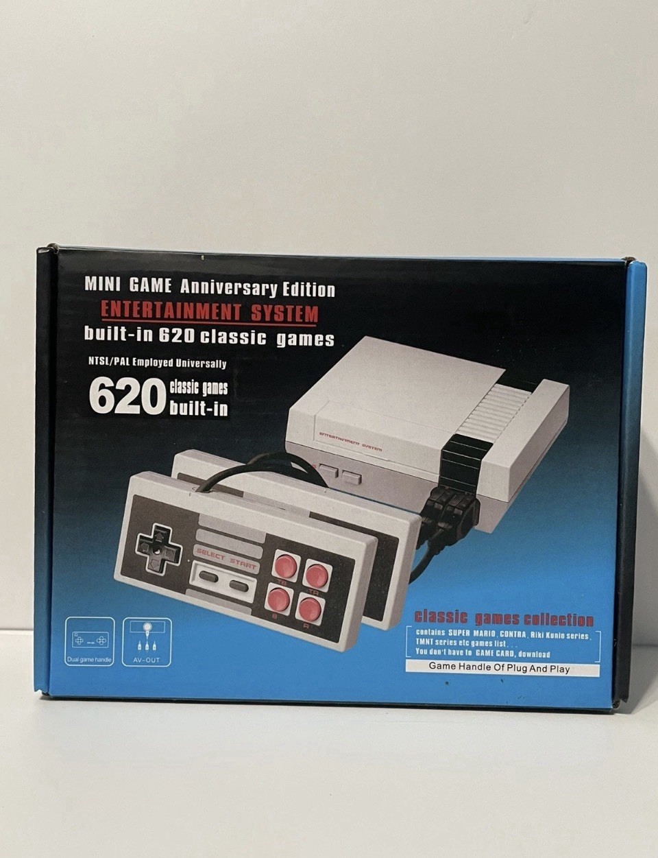 Mini Game Anniversary Edition Entertainment System 620 Built-In Games New Sealed