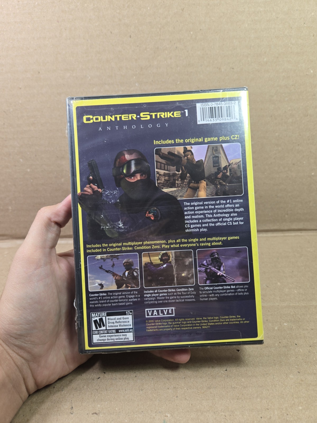Counter-Strike Anthology (PC, 2005) Brand New Factory Sealed NOS