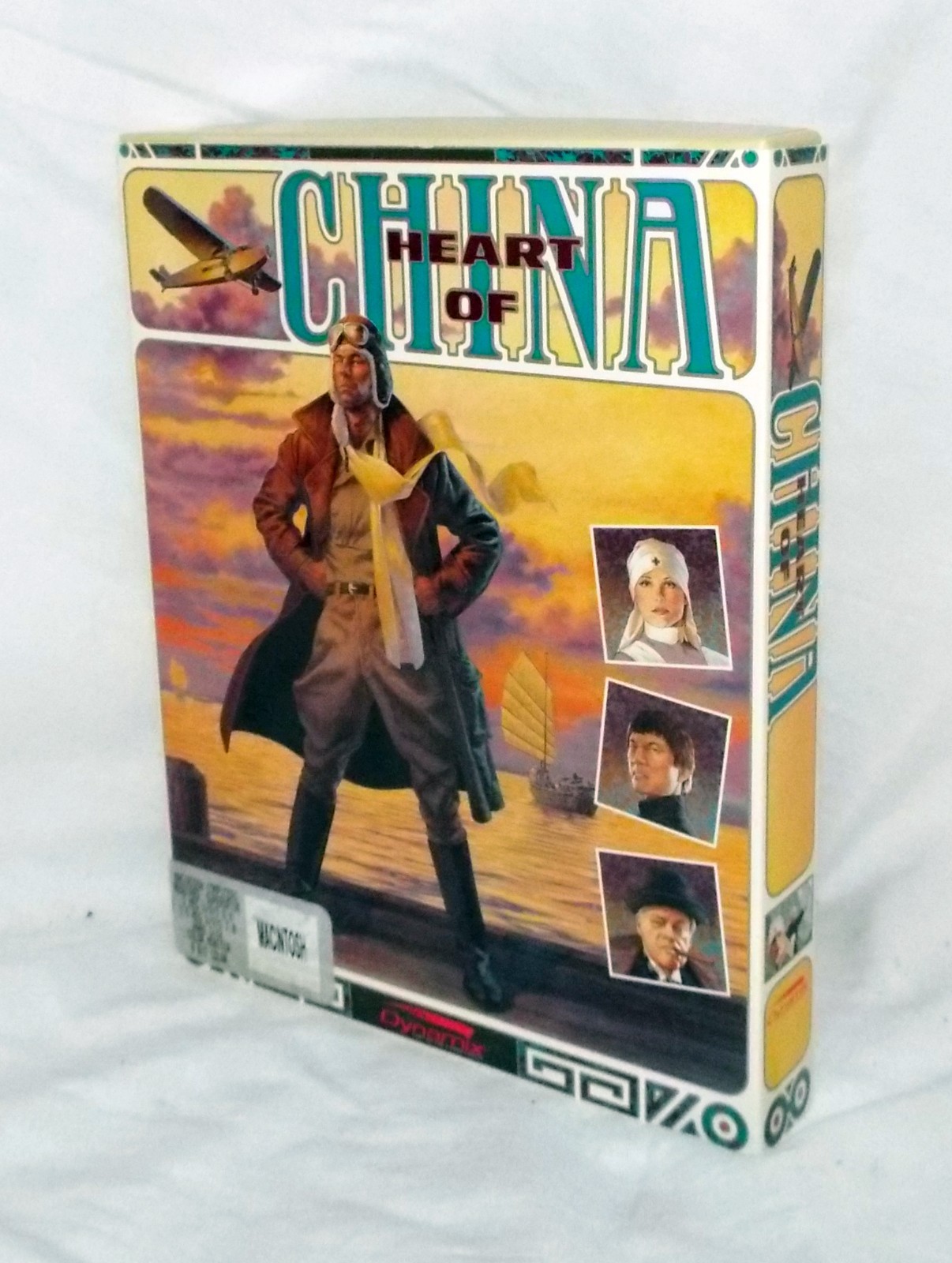 Heart of China Apple Macintosh 1991 CIB Complete Sierra Dynamix Vintage