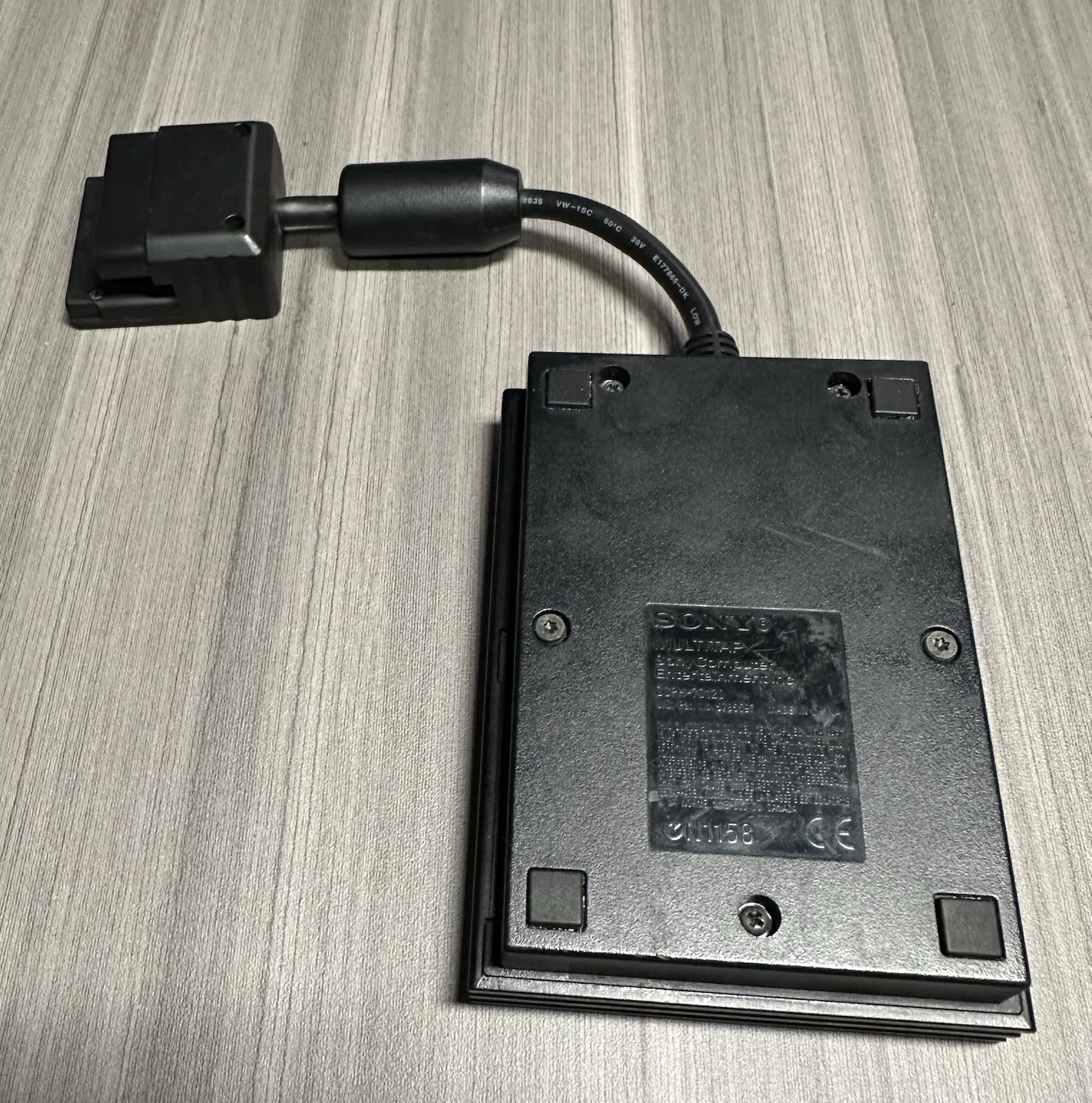 Sony Multitap SCPH-70120 Black Wired for PlayStation 2 Console *As-Is*