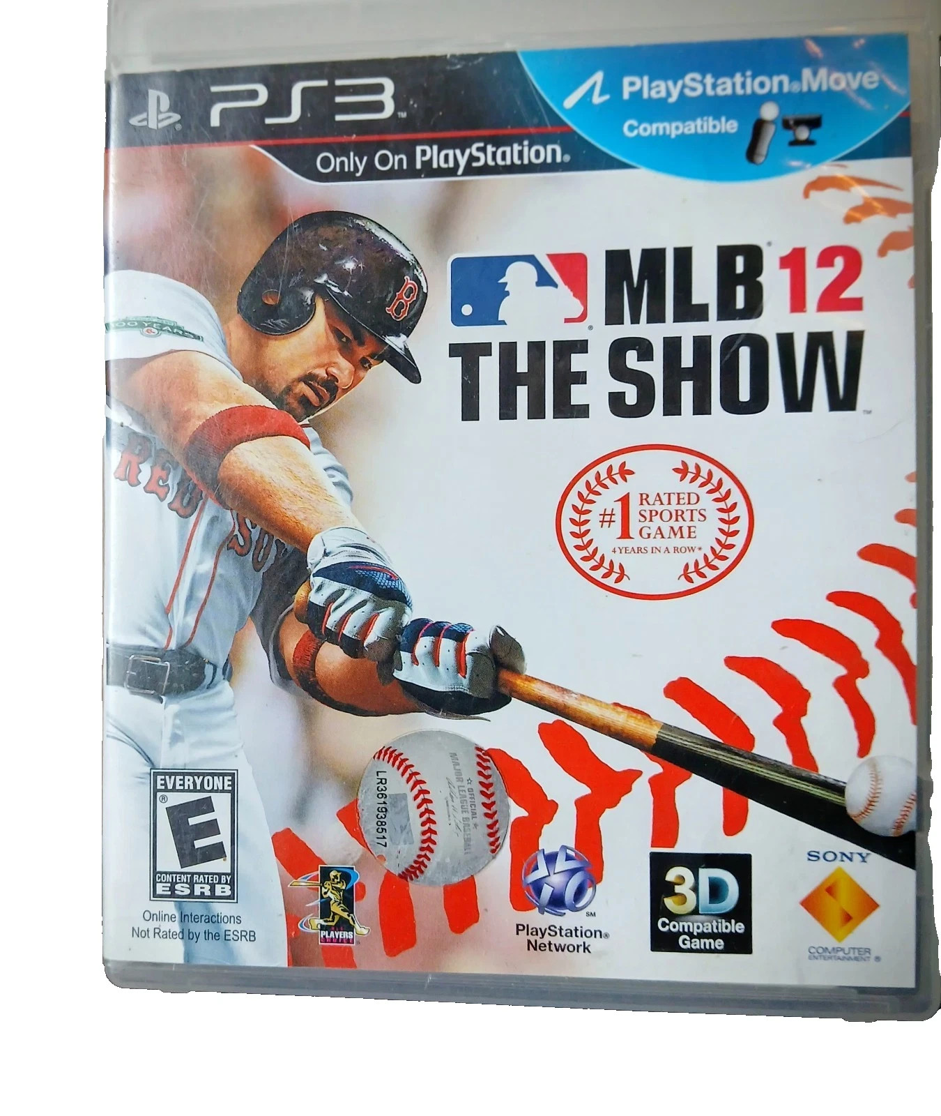 (2) PS3 MLB 12 The Show/NFL EA Sports Madden 13 Video Games Lot