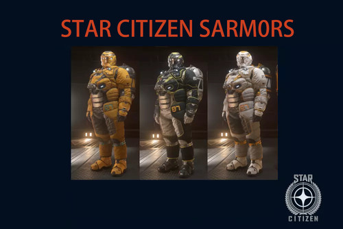 Star Citizen Armor PEMBROKE RSI SUIT HELMET & BACKPACK 3 Colors