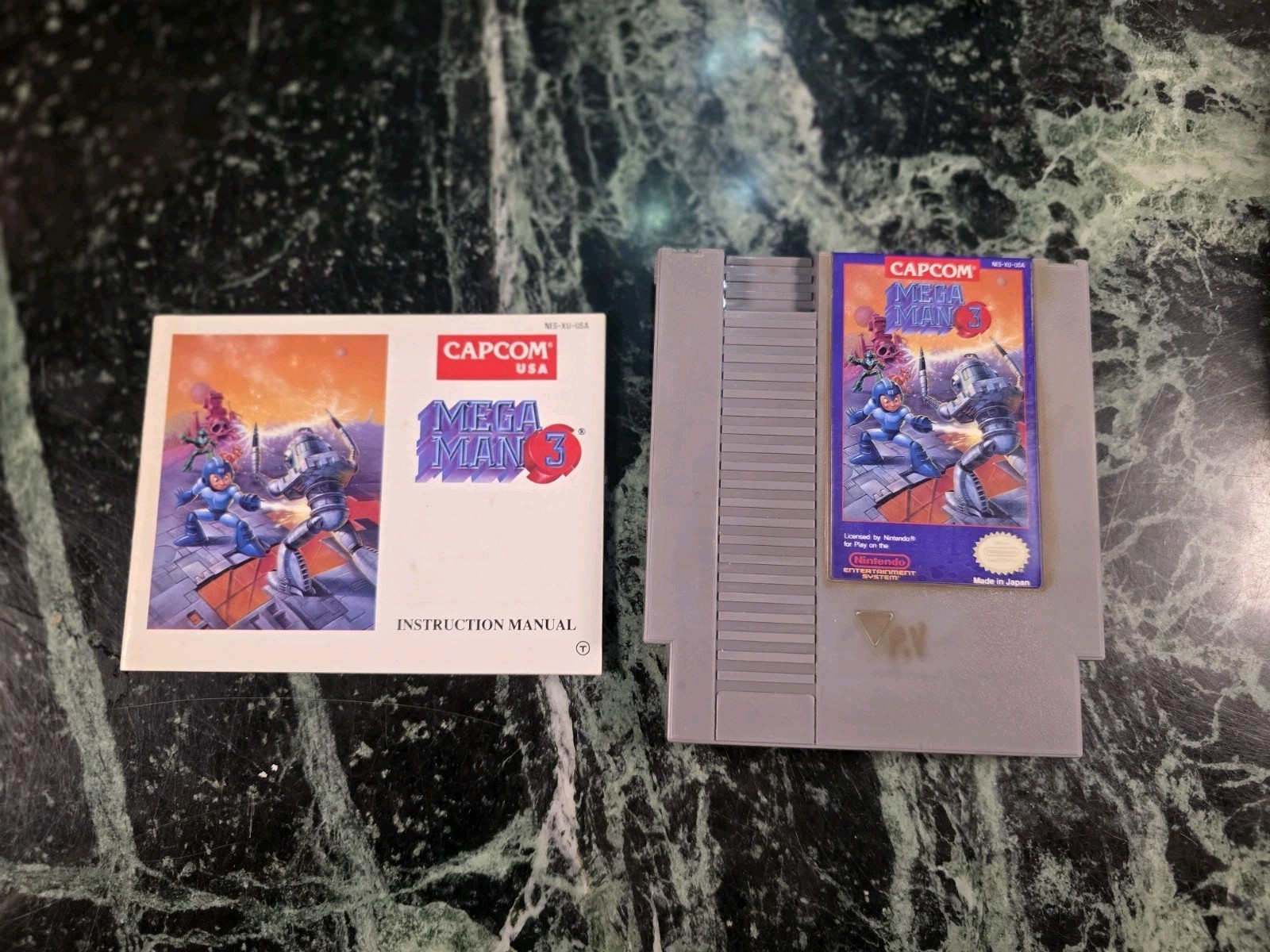 Mega Man 3 Nintendo NES 1990 Authentic & Tested NTSC-U/C With Manual