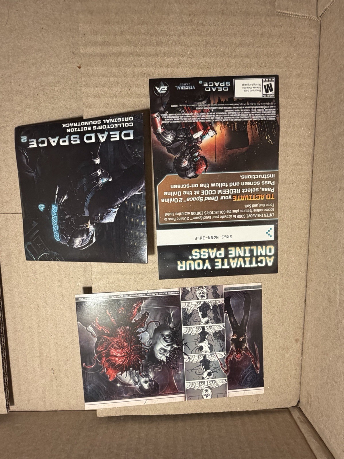 Dead Space 2 Collector’s Edition PS3 Plasma Cutter Sealed Soundtrack Tested