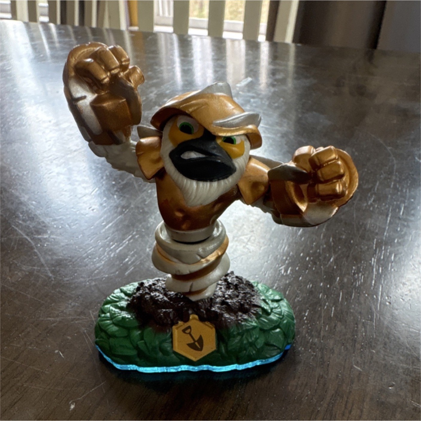 Skylanders Grilla Drilla Swap Force Character Figure Gold Armor Toys to Life
