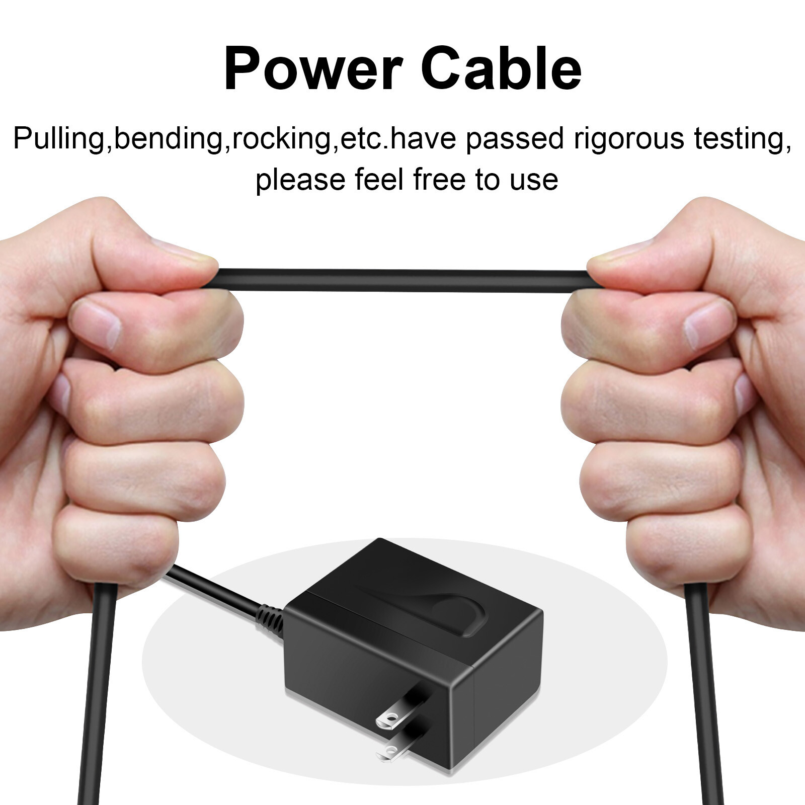 For Nintendo Switch AC Power Adapter Charger HAC-002 Home Wall Travel US Cable