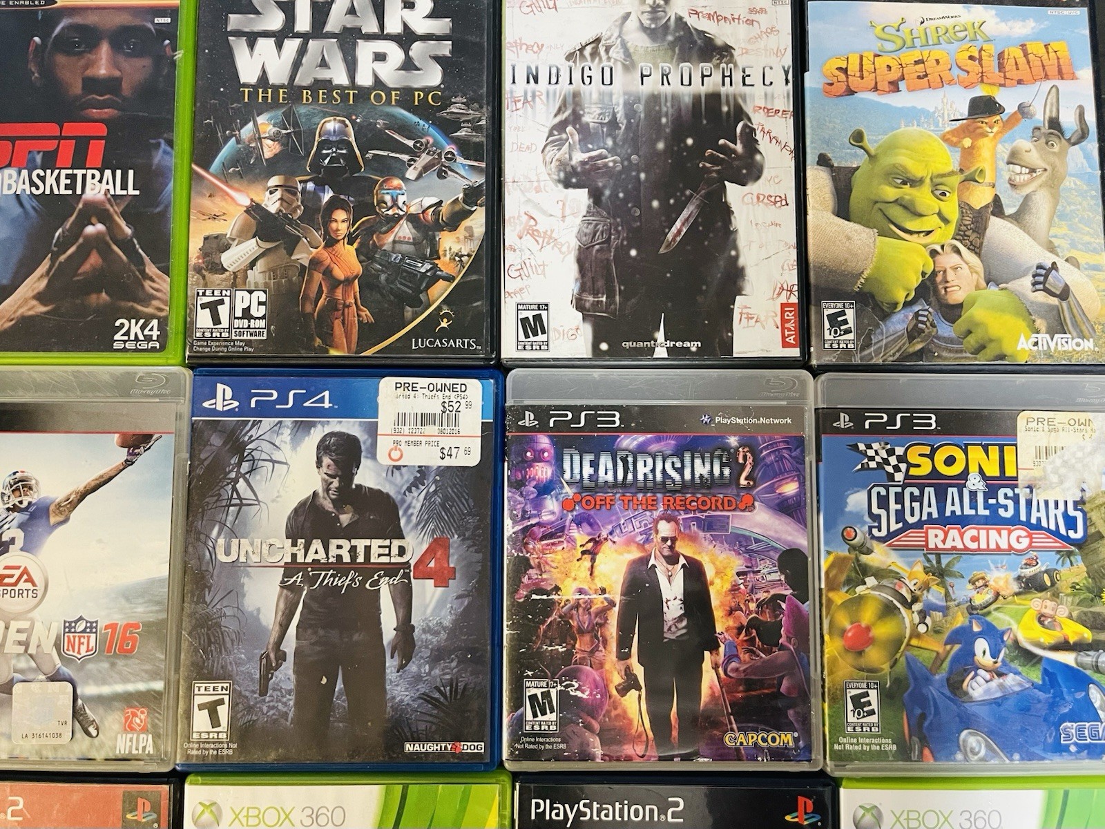30 RANDOM Video Game Lot : XBOX 360,XBOX ONE, PS1,PS2,PS3,PS4,Wii, ETC *UNTESTED