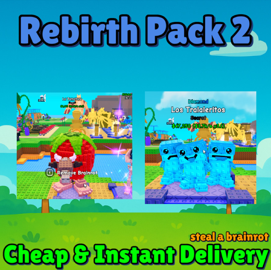 [🟢ONLINE ] Rebirth 2 Pack | PLANTS VS BRAINROTS! | La Vacca Los Tralaleritos