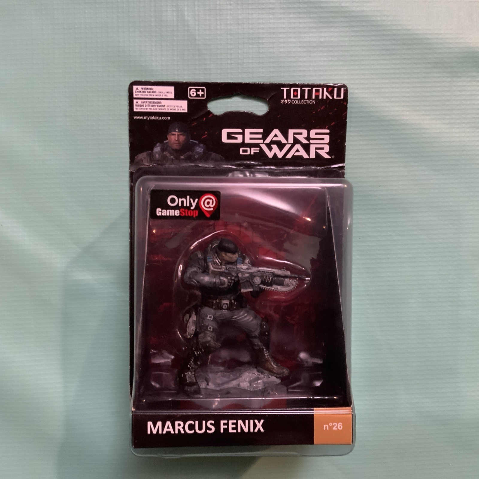 Totaku Collection #26 Gears of War MARCUS FENIX GameStop New NiB First Edition
