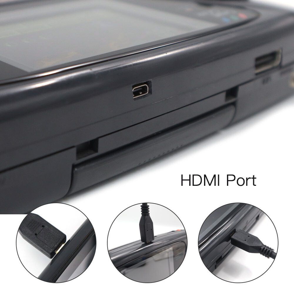 For SEGA Game Gear 3.5 Inches 640×480 HD IPS Highlight LCD HDMI-Compatible Kit