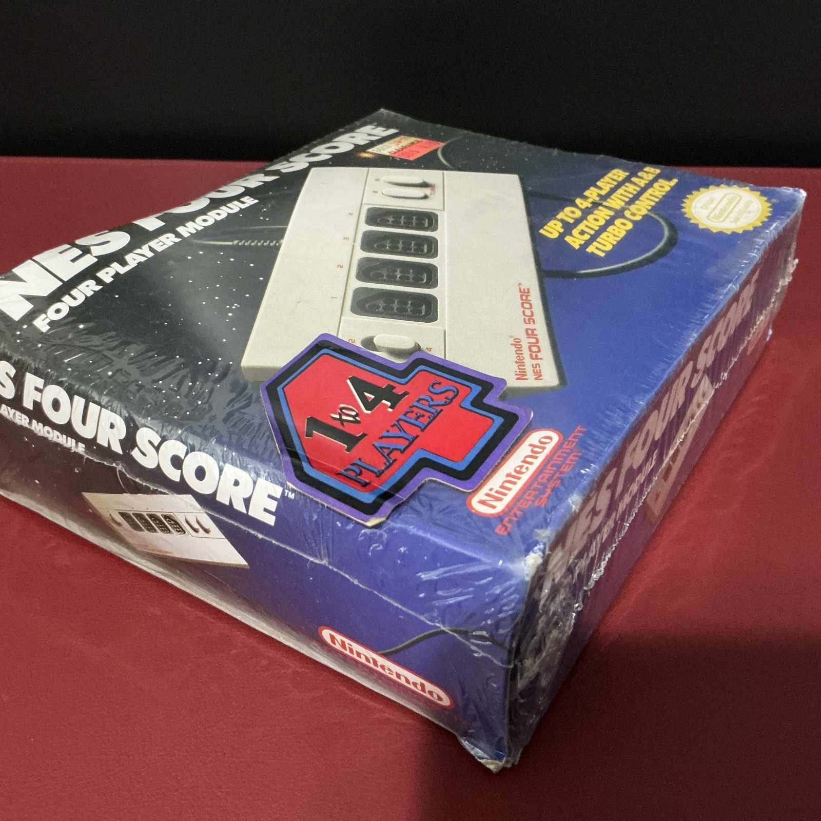 Nintendo Four Score 4 Player Module Controller Accessory 1990 Authentic – Sealed