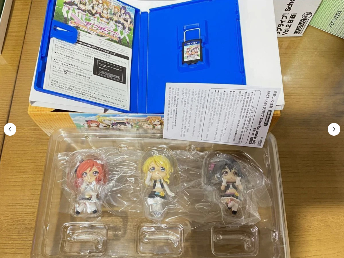 Love Live! School idol Paradise vol.1 2 3 Limited 3Games Set PS VITA