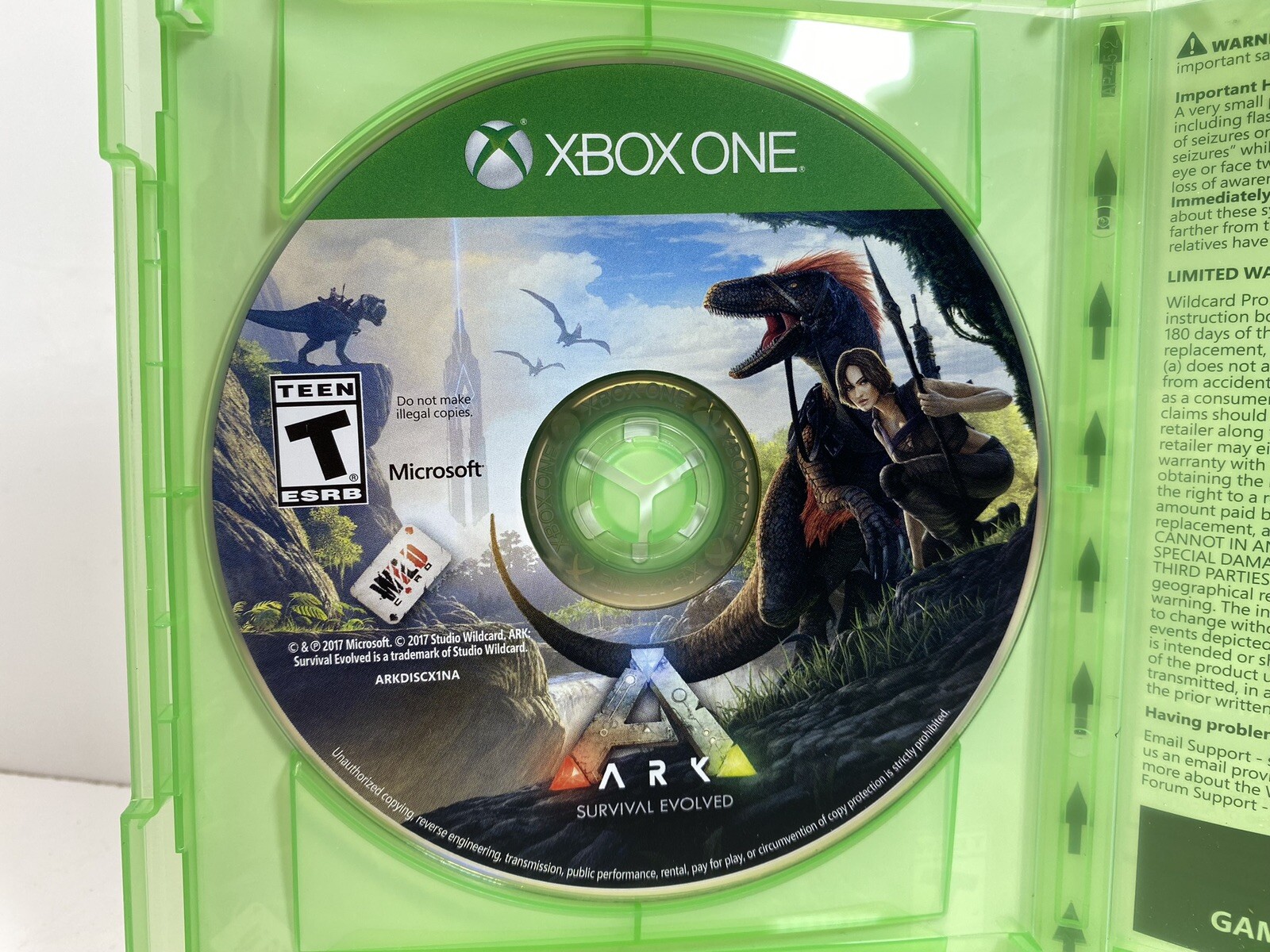 Xbox One : Studio Wildcard ARK: Survival Evolved Xb Video Games