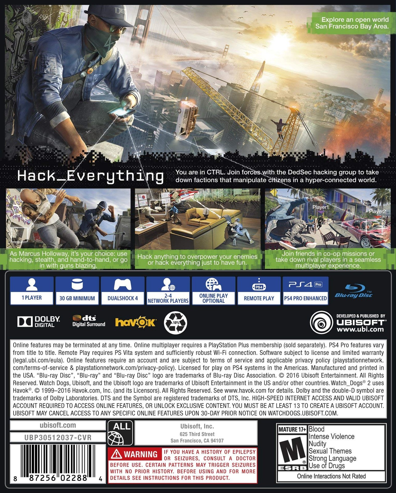 Watch Dogs 2 – PlayStation 4