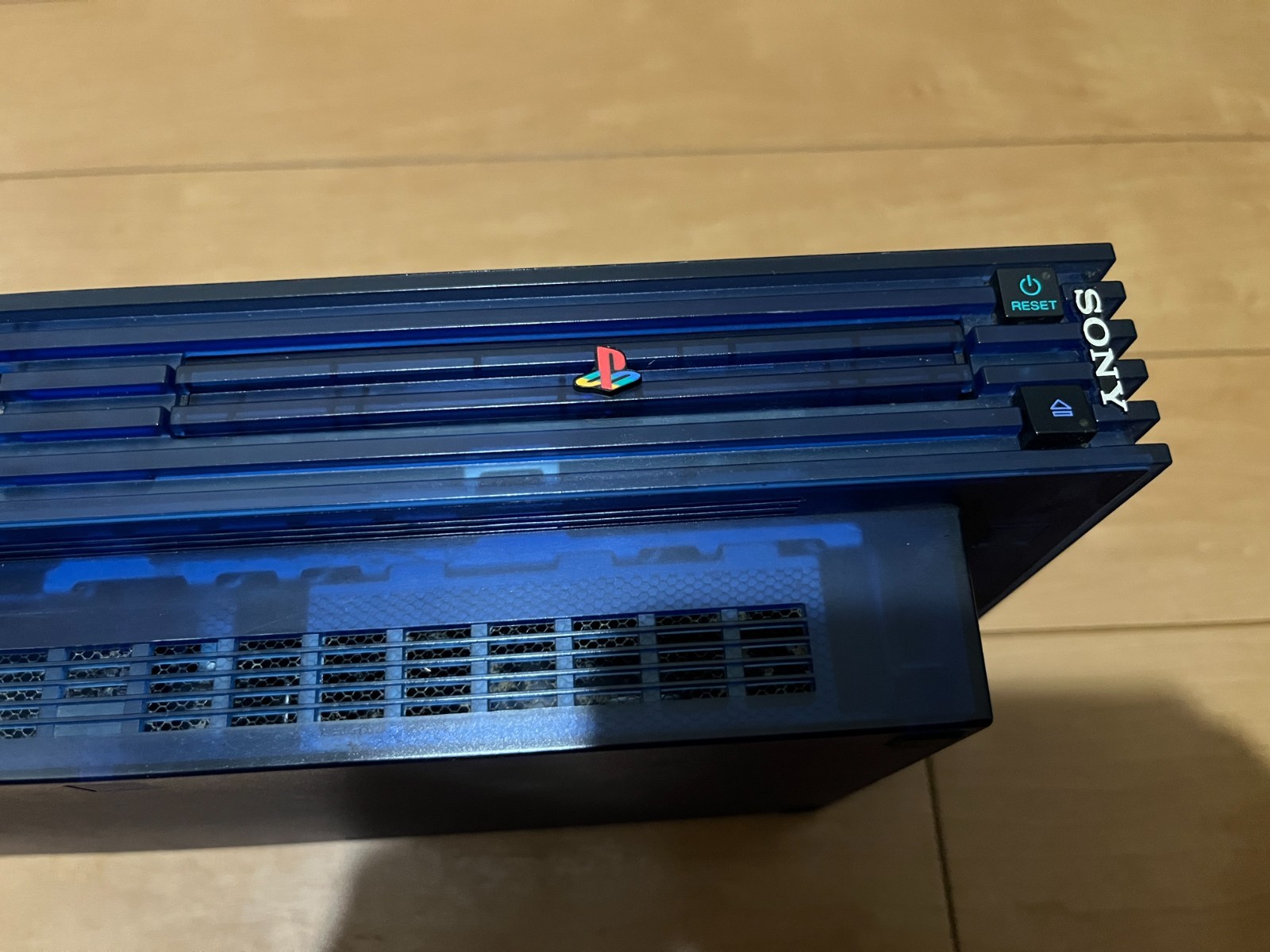 Sony PlayStation 2 PS2 Console SCPH-37000 Ocean Blue Controller Cables 5 games